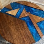 12" epoxy lazy susan