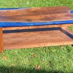 48" solid coffee table